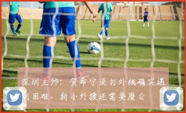 深圳主帅：贺希宁没打外线确实遇到困难，新小外援还需要磨合